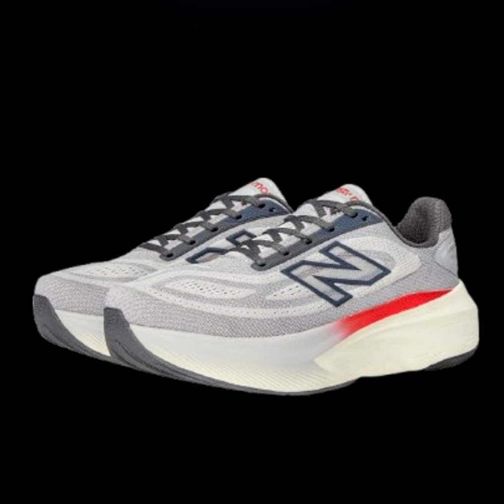 New Balance Fresh Foam X More v6 Running Mens Size 11.5D Grey True Red
